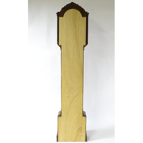 1426 - William Cater - Salisbury : A 19thC oak cased 8 day longcase clock, with brass dial, signed to the a... 