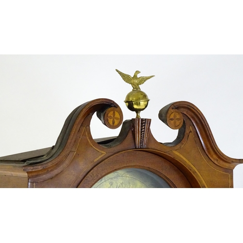 1431 - Francis Henderson - Mussleborough : A late 18th / early 19thC walnut cased 8-day longcase clock. The... 