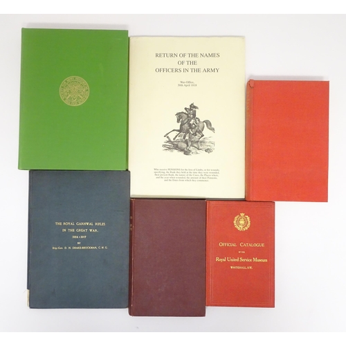 925 - Militaria , Books : Return of the Names of the Officers in the Army, War-Office, 30th April 1818 (Na... 