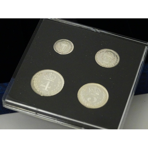 898 - Coins: A Royal Mint 2006 United Kingdom Queen Elizabeth II 80th Birthday silver proof coin set, to i... 