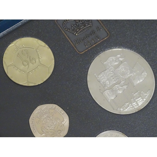 901 - Coins: A quantity of Queen Elizabeth II United Kingdom Royal Mint proof coin collections for the yea... 