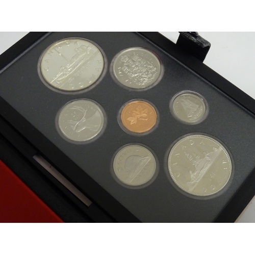 903 - A quantity of Royal Canadian Mint proof sets, for the years 1979, 1980, 1981, 1982, 1984, 1986, 1992... 