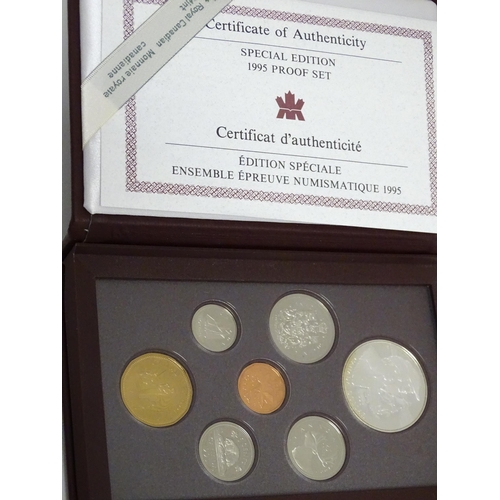 903 - A quantity of Royal Canadian Mint proof sets, for the years 1979, 1980, 1981, 1982, 1984, 1986, 1992... 