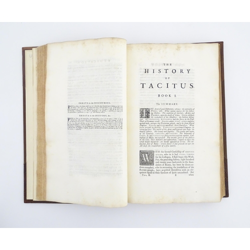 1985 - Book: The Works of Tacitus, Volume II, containing his Five books of history, his Treatise of Germany... 