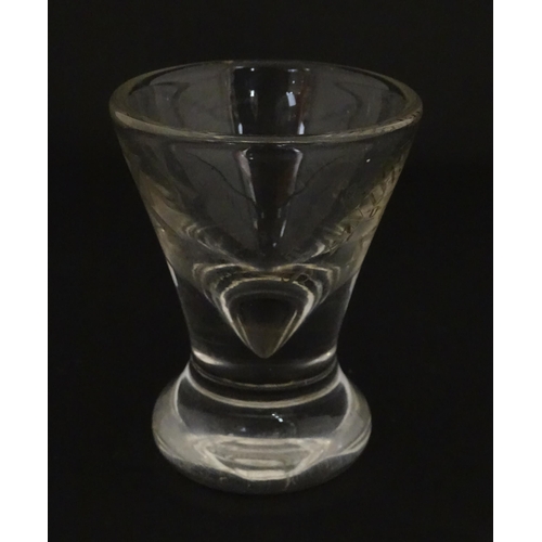 204 - Freemasonry / Masonic Interest: A Masonic toastmasters glass etched St Andrew's Lodge No. 222. Appro... 