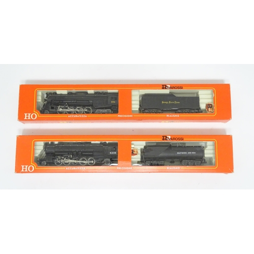 964 - Toys - Model Train / Railway Interest : Two scale model Rivarossi HO gauge locomotives comprising Ba... 