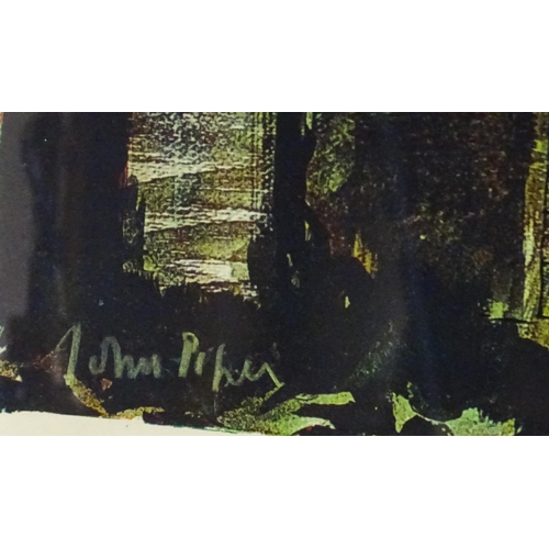 1902 - John Piper (1903-1992), Artist's Proof lithograph, St Simon-de-Pelouaille, Charente. A/P in pencil u... 