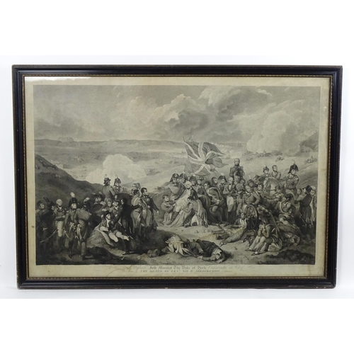 1909 - J Vendramini, After Robert Ker Porter, 19th century, Engraving, The Death of General Abercrombie at ... 