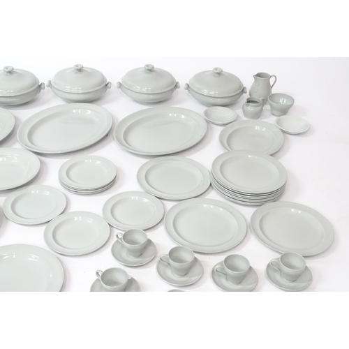 171 - A quantity of Wedgwood dinner and coffee wares in the Windsor Grey pattern to include tureens, servi... 