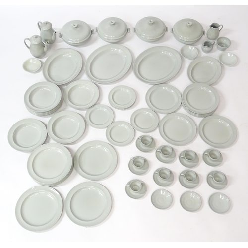 171 - A quantity of Wedgwood dinner and coffee wares in the Windsor Grey pattern to include tureens, servi... 