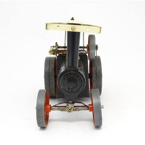 951 - Toy: A Mamod model Steam Tractor traction engine TE1. Approx. 10