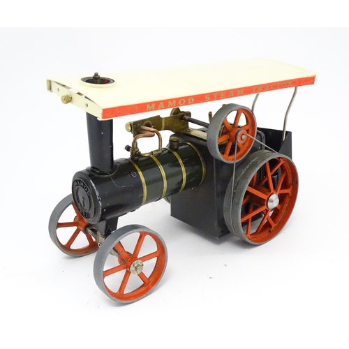 951 - Toy: A Mamod model Steam Tractor traction engine TE1. Approx. 10