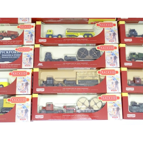 958 - Toys: A quantity of die cast scale model Trackside vehicles by Corgi, Lledo and Days Gone, to includ... 