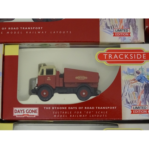 958 - Toys: A quantity of die cast scale model Trackside vehicles by Corgi, Lledo and Days Gone, to includ... 