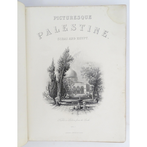 1964 - Book: Picturesque Palestine - Sinai and Egypt, volume 1, edited by Sir Charles Wilson. Published by ... 