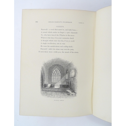 1968 - Book: Childe Harold's Pilgrimage - A Romance by Lord Byron with illustrations by Percival Skelton, e... 