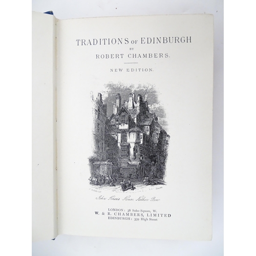 1971 - Books: Two books on the subject of Scotland comprising Royal Edinburgh - Her Saints, Kings, Prophets... 