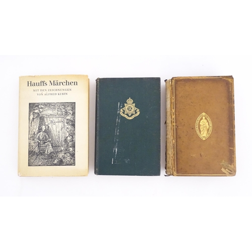 1981 - Books: Three assorted books comprising Outlines of Astronomy by Sir John F. W. Herschel, 1851; Histo... 