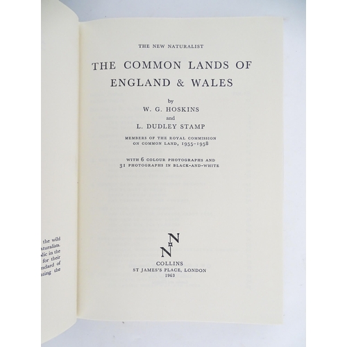 1994 - Books: Six books from the The New Naturalist series to include The Sea Shore by C. M. Yonge, 1949; W... 