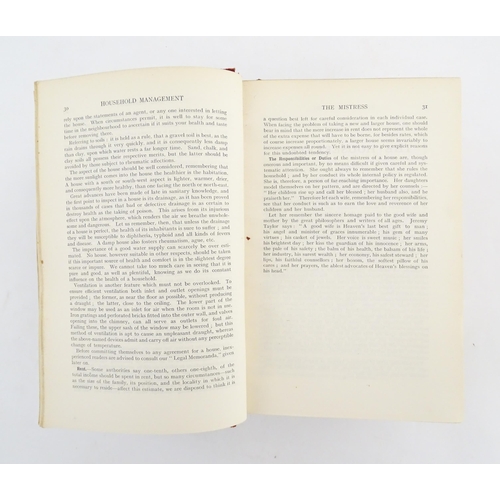 1999 - Book: Mrs Beeton's Household Management. Published by Ward, Lock & Co. 1906