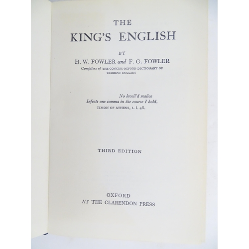 2004 - Books: Nine assorted books on the subject of England to include The Character of England edited by E... 