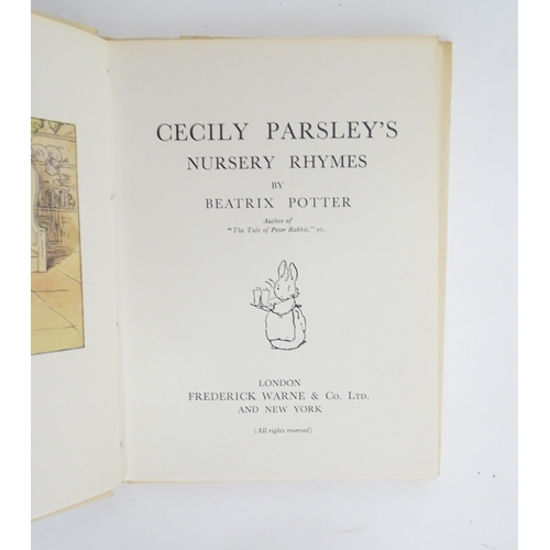 2015 - Books: A quantity of Beatrix Potter books Published by F. Warne & Co. to include The Tale of Ginger ... 