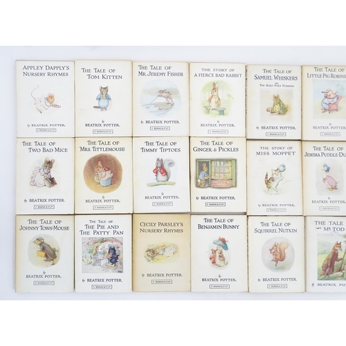 2015 - Books: A quantity of Beatrix Potter books Published by F. Warne & Co. to include The Tale of Ginger ... 