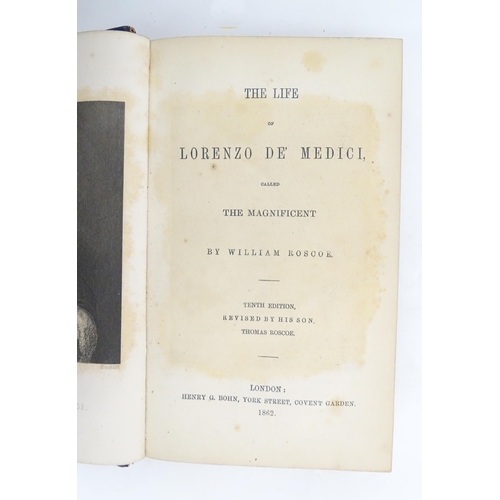 2020 - Books: Five assorted books comprising Jane Eyre An Autobiography by Currer Bell, 1877; The Life of L... 