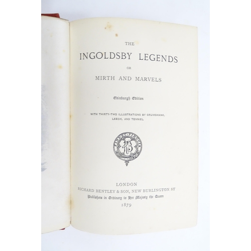 2020 - Books: Five assorted books comprising Jane Eyre An Autobiography by Currer Bell, 1877; The Life of L... 