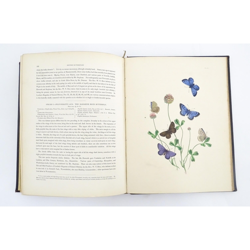 2024 - Book: British Butterflies and Their Transformations, arranged and illustrated by H. N. Humphries. Pu... 