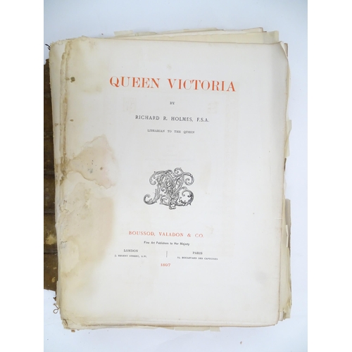 2034 - Books: A quantity of books on the subject of the Royal Family to include Queen Victoria by Richard R... 