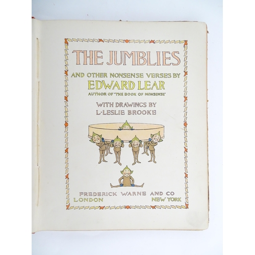 2040 - Books: The Book of Nonsense by Edward Lear, 25th edition. Together with The Jumbles, and Other Nonse... 