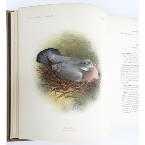 2045 - Book: Game Birds and Wild Fowl, by Charles Dixon, with coloured plated by Charles Whymper. Published... 