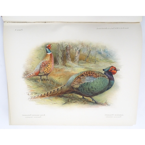 2045 - Book: Game Birds and Wild Fowl, by Charles Dixon, with coloured plated by Charles Whymper. Published... 