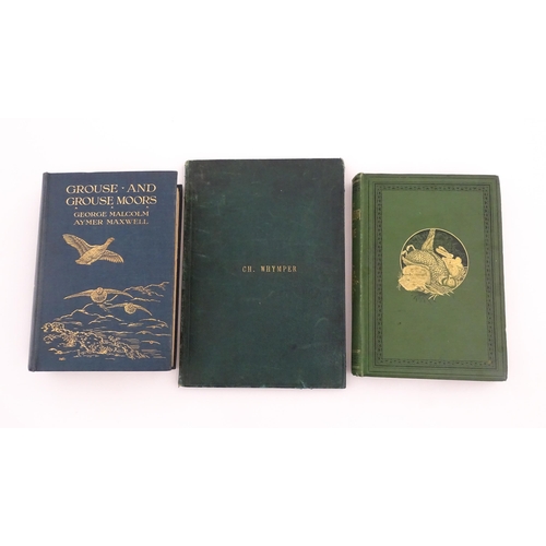 2046 - Books: Two books with illustrations by Charles Whymper to include The Gamekeeper at Home - Sketches ... 