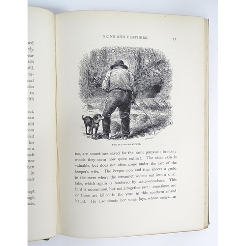 2046 - Books: Two books with illustrations by Charles Whymper to include The Gamekeeper at Home - Sketches ... 