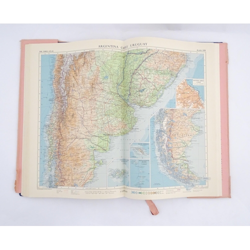 2051 - Books: The Time Atlas of the World, Volume 5 - The Americas, edited by John Bartholomew, 1957. Toget... 