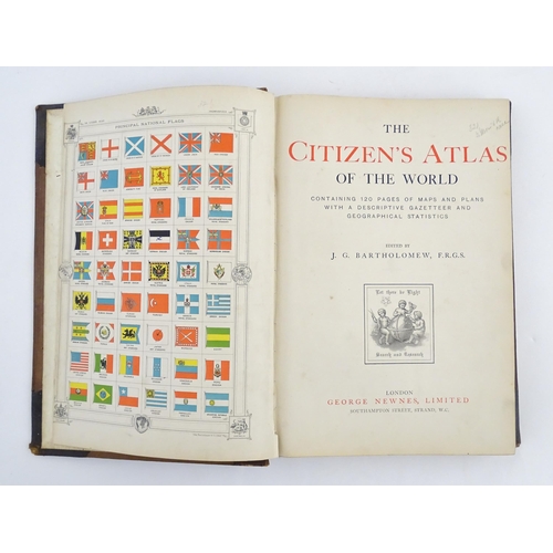 2051 - Books: The Time Atlas of the World, Volume 5 - The Americas, edited by John Bartholomew, 1957. Toget... 