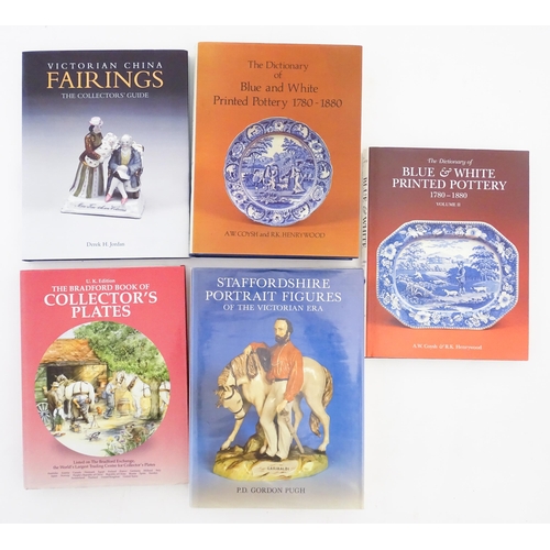 2059 - Books: A quantity of ceramics reference books to include Victorian China Fairings The Collectors' Gu... 