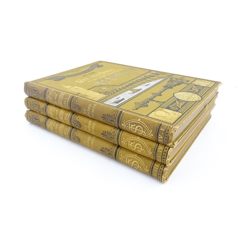 2073 - Books: Three volumes of The Pictorial Edition of the Life and Times of the Right Honourable W. E. Gl... 