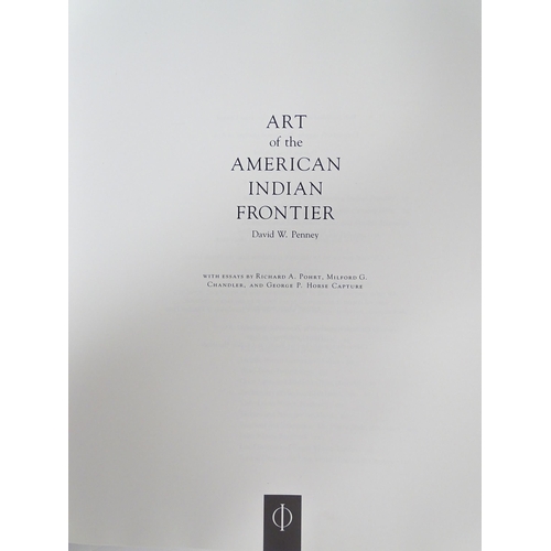 2074 - Books: A quantity of reference books on the subject of Indian and Native American artefacts to inclu... 