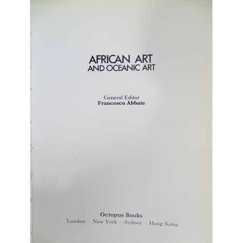 2075 - Books: A quantity of assorted books to include Oceanic Art in two volumes by Anthony JP Meyer, 1995;... 