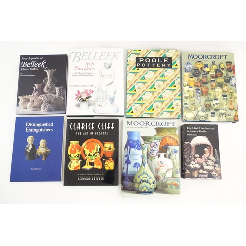 2076 - Books: A quantity of ceramics reference books to include The Lladro Authorized Reference Guide, 2006... 