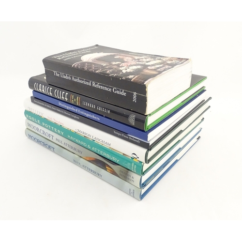 2076 - Books: A quantity of ceramics reference books to include The Lladro Authorized Reference Guide, 2006... 