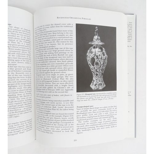 2084 - Books: A quantity of ceramics reference books comprising Godden's New Guide to English Porcelain by ... 