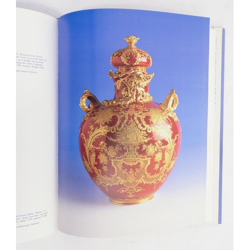 2086 - Books: A quantity of ceramics reference books comprising Royal Worcester Porcelain from 1862 to the ... 