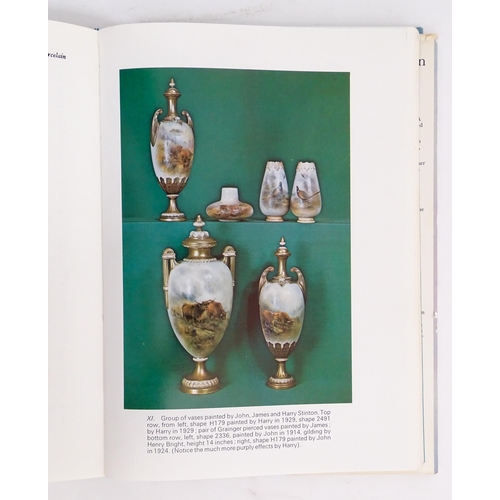 2086 - Books: A quantity of ceramics reference books comprising Royal Worcester Porcelain from 1862 to the ... 