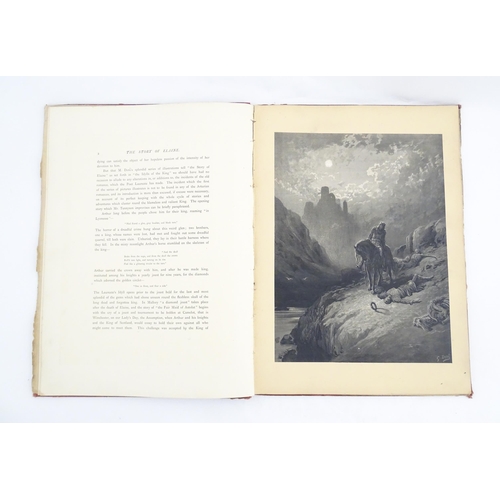 2087 - Book: The Story of Elaine, Illustrated in facsimile from drawings by Gustave Dore, the text adapted ... 