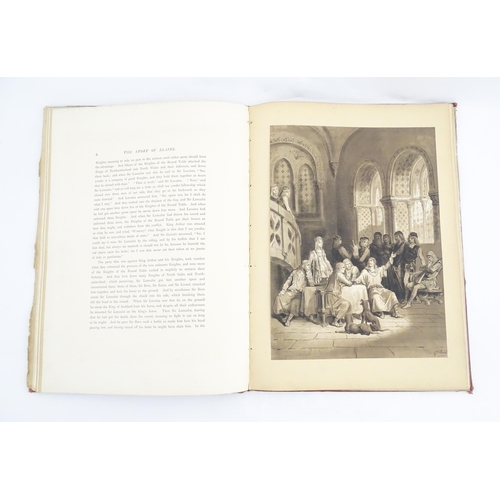 2087 - Book: The Story of Elaine, Illustrated in facsimile from drawings by Gustave Dore, the text adapted ... 