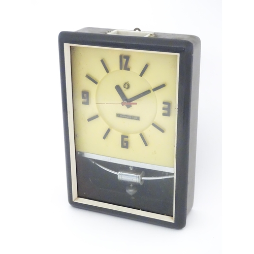 1454 - A retro vintage' Transistor ' wall clock.  Approx. 15